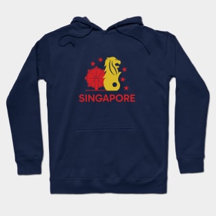 Singapore National Symbol Hoodie